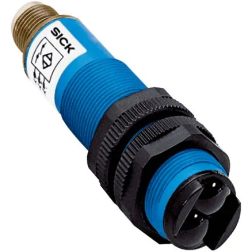 SICK Proximity Photoelectric Sensor, Cylindrical Sensor, 100 mm Detection Range - VTF18-4P1612 product image