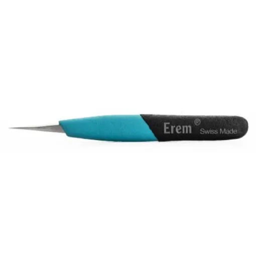 Weller 115 mm, Stainless Steel, Pointed, ESD Tweezers - E5CSA product image