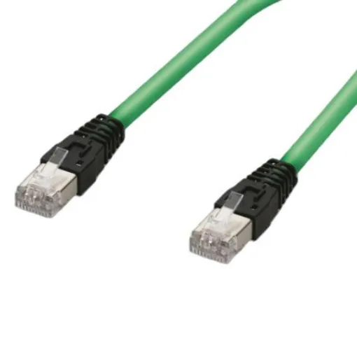 F Lutze Ltd, 2m Cat5, Green RJ45 to Male RJ45 Male, Shielded, Terminated PVC Sheath - 192016.0200 product image
