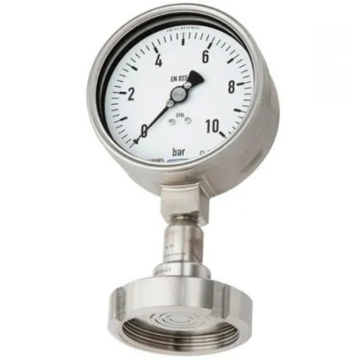 WIKA DN 25 Analogue Pressure Gauge 6bar Bottom Entry 100mm Outside Diameter - 45817938 product image