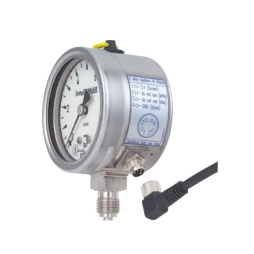 WIKA G 1/4 Analogue Pressure Gauge 4bar Bottom Entry 63mm Outside Diameter - 47421711 product image