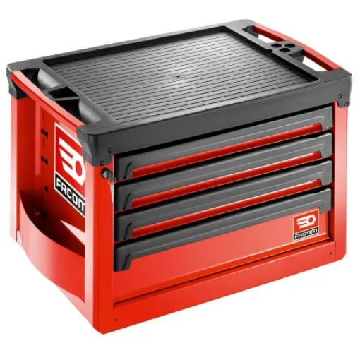 Facom 4 Drawer Polypropylene with Fiber Tool Chest - ROLL.C4M3A product image