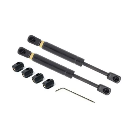 RS PRO Steel Gas Struts, with Ball & Socket Joint, 605.0mm Extended Length, 250.0mm Stroke Length - 2687060 product image