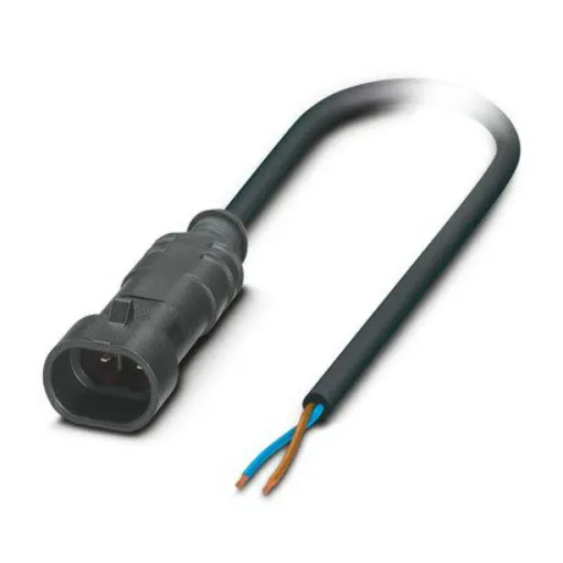 Phoenix Contact Straight Male 2 way Pluggable Connector to Straight 2 way Free Ends Sensor Actuator Cable, 10m - 1410756 product image