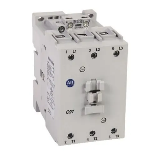 Allen Bradley IEC 100-C Contactor, 24 V dc Coil, 3-Pole, 97 A, 52 kW, 3NO, 690 V ac - 100-C97DJ10 product image