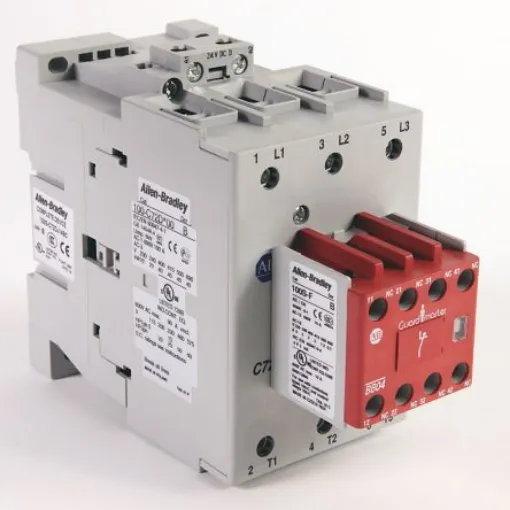 Allen Bradley IEC 100S-C Contactor, 24 V dc Coil, 3-Pole, 72 A, 40 kW, 3NO, 690 V ac - 100S-C72DJ14BC product image