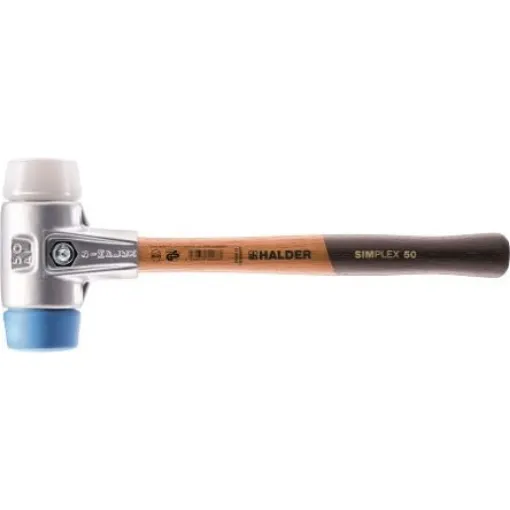 Halder Round Superplastic, TPE Mallet 185g With Replaceable Face - HA3117030 product image