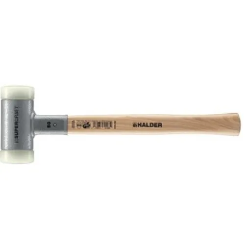 Halder Round Nylon Mallet 990g With Replaceable Face - HA3366050 product image