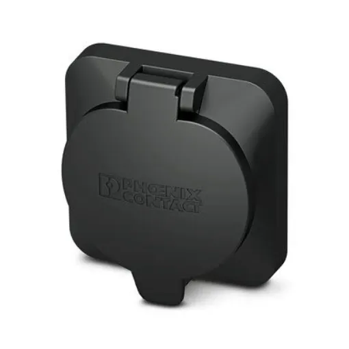 Phoenix Contact Protective Cover, EV-T2SOC-B Series Thread Size M5, For Use With Infrastructure Charging Socket - 1164293 product image
