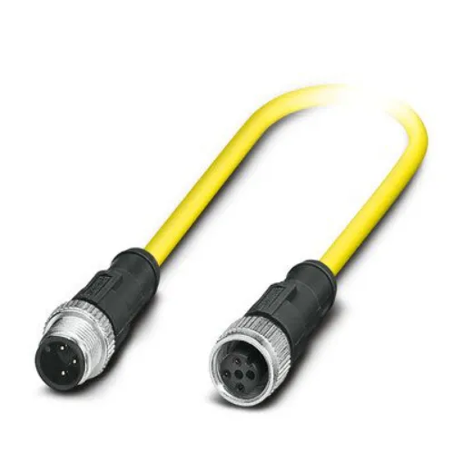 Phoenix Contact Straight Male 3 way M12 to Straight Female 3 way M12 Actuator/Sensor Cable, 3m - 1424970 product image