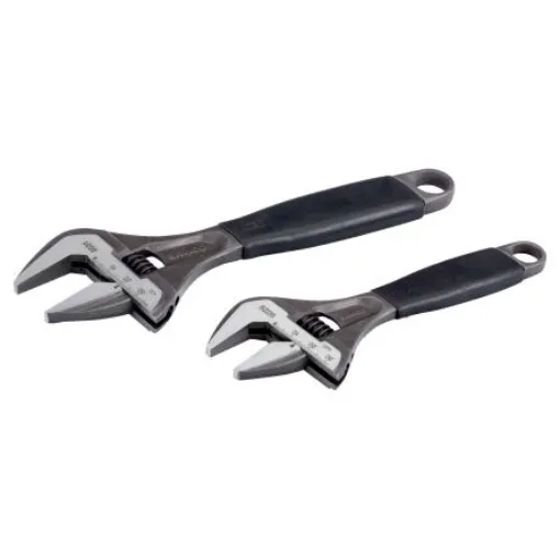Bahco Adjustable Spanner, 230 mm Overall, 35mm Jaw Capacity, Rubberized Comfort Grip Handle - ADJUST 9031/29 product image