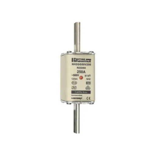 Mersen 250A NH Fuse, NH2, 500V ac - R222494 product image