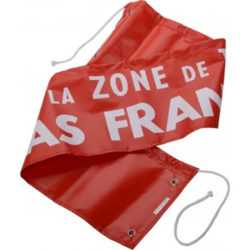 SAM Orange Safe Conditions Label, Do Not Cross, French - 2364 product image