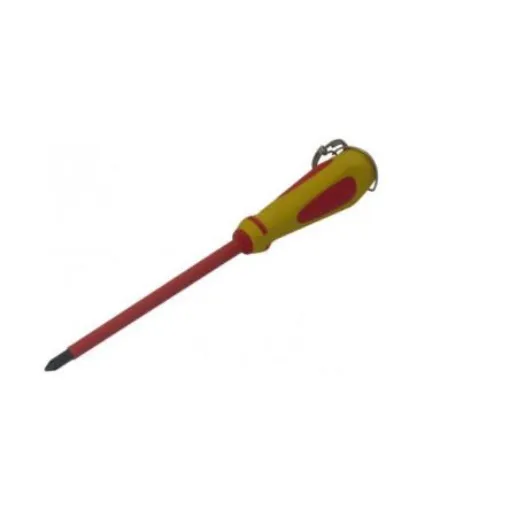 SAM Crosshead and Word Head Insulated Screwdriver, 6.5 mm Tip, VDE/1000V - ZTB-2P150-FME product image