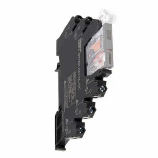 Omron G2RV-ST Series Electromechanical Interface Relay, DIN Rail Mount, 110V ac Coil, SPDT, 1-Pole, 50mA Load - G2RV-ST700-AP AC110 product image