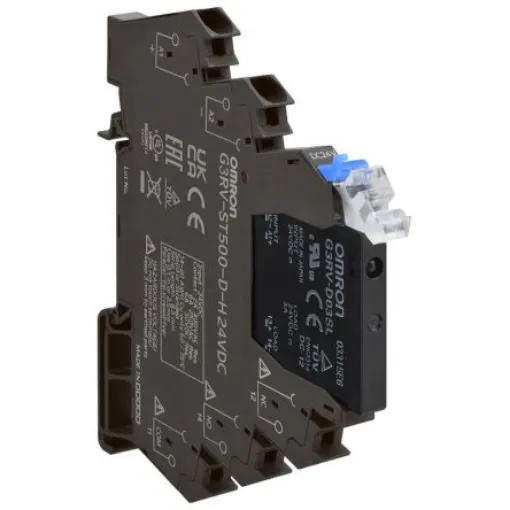 Omron G3RV-ST Series Solid State Interface Relay, 12 Vdc Control, 2 A Load, DIN Rail Mount - G3RV-ST500-AL DC12 product image