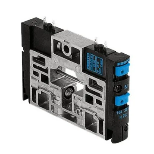 Festo 2x3/2-Way, Closed, Monostable Solenoid Valve - Electrical G 1/8 CPV Series 24V dc, 161362 - CPV14-M1H-2X3-GLS-1/8 product image