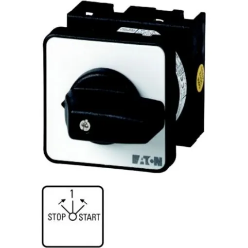 Eaton, 2P 3 Position 45° On-Off Cam Switch, 690V (Volts), 20A, Toggle Actuator - 011360 T0-2-15363/E product image