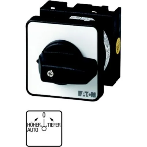 Eaton, 2P 4 Position 45° On-Off Cam Switch, 690V (Volts), 20A, Short Thumb Grip Actuator - 011675 T0-2-8159/E product image