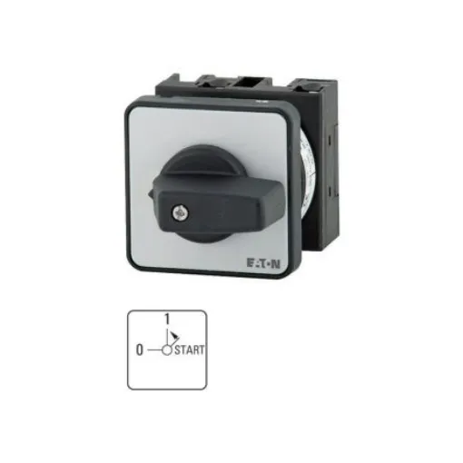 Eaton, 2P 3 Position 45° Motor Control Cam Switch, 690V (Volts), 20A, Short Thumb Grip Actuator - 011823 T0-2-8425/E product image