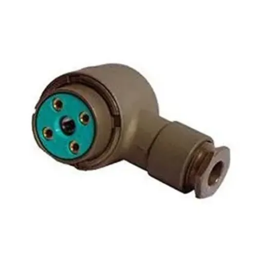 Amphenol India, MW, Brass 18 Way Panel Mount MIL Spec Circular Connector PlugBlack, Blue, Pin Contacts, Screw Lock, - M55181/7-01 product image