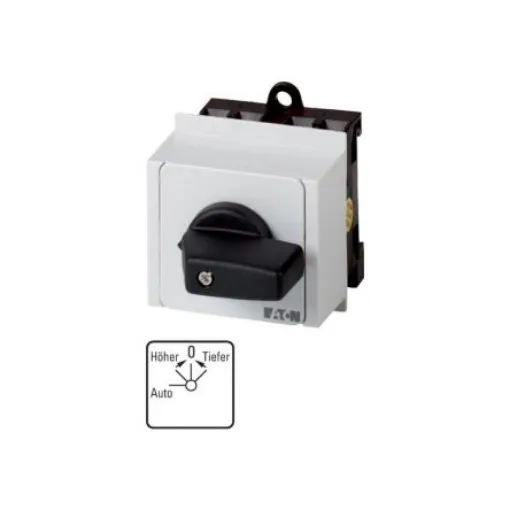 Eaton, 2P 4 Position 45° Motor Reversing Cam Switch, 690V (Volts), 20A, Short Thumb Grip Actuator - 013423 T0-3-8152/IVS product image