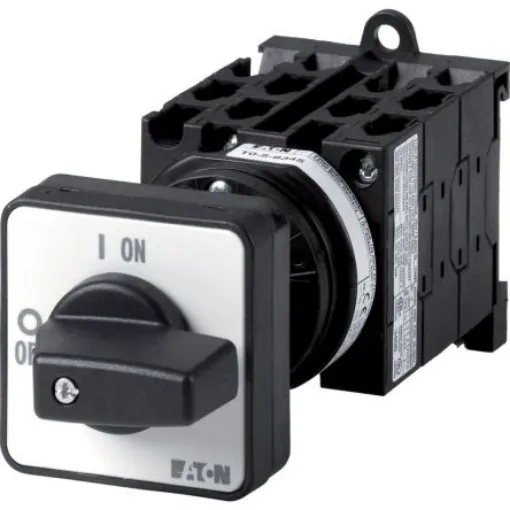 Eaton, 2P 5 Position 45° Multi Step Cam Switch, 690V (Volts), 20A, Toggle Actuator - 014788 T0-5-8252/Z product image