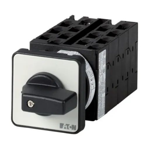 Eaton, 2P 8 Position 45° Multi Step Cam Switch, 690V (Volts), 20A, Toggle Actuator - 015854 T0-7-15135/E product image