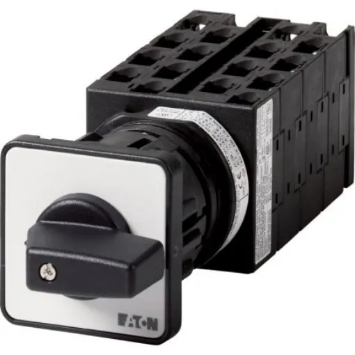 Eaton, 3P 3 Position 60° Multi Speed Cam Switch, 690V (Volts), 20A, Toggle Actuator - 016080 T0-8-15102/EZ product image