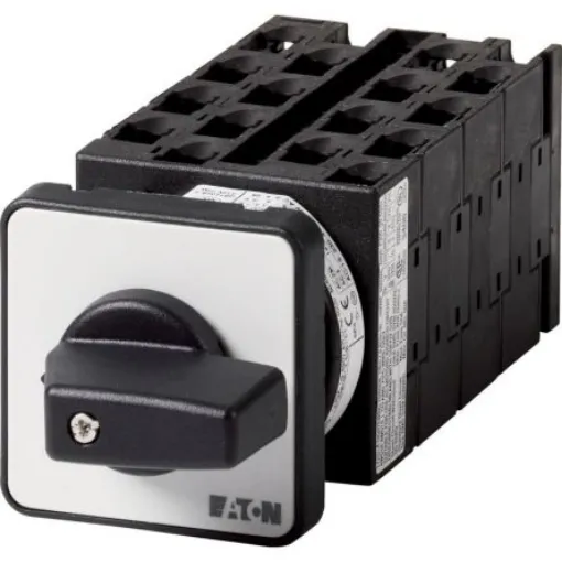 Eaton, 2P 8 Position 45° Multi Step Cam Switch, 690V (Volts), 20A, Toggle Actuator - 016084 T0-8-15142/E product image