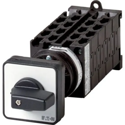 Eaton, 3P 3 Position 60° Multi Speed Cam Switch, 690V (Volts), 20A, Short Thumb Grip Actuator - 016221 T0-9-15103/Z product image