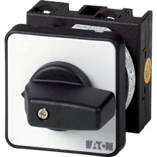 Eaton, 3P 2 Position 90° On-Off Cam Switch, 690V (Volts), 20A, Short Thumb Grip Actuator - 016658 T0-3-15683/EZ product image