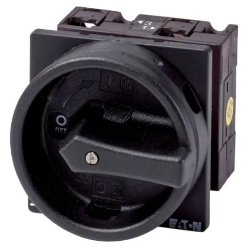 Eaton, 2P 90° On-Off Cam Switch, 690V (Volts), 32A - 016747 T3-1-102/EA/SVB-SW product image