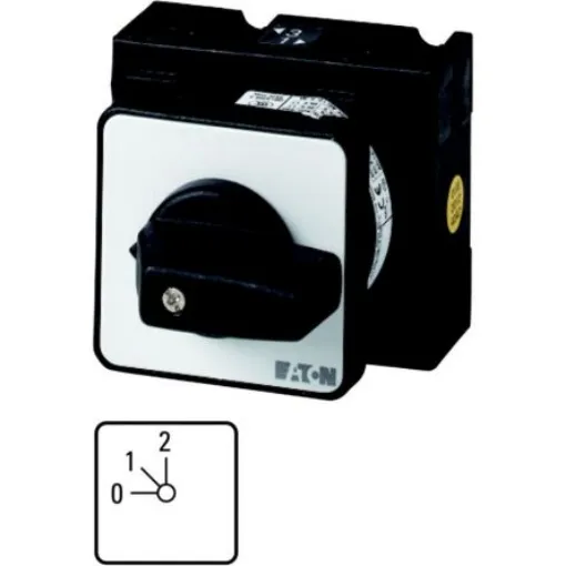 Eaton, 3P 3 Position 45° Multi Step Cam Switch, 690V (Volts), 32A, Toggle Actuator - 020015 T3-3-8314/E product image