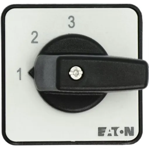 Eaton, 3P 3 Position 45° Multi Step Cam Switch, 690V (Volts), 32A, Toggle Actuator - 021524 T3-5-8270/E product image
