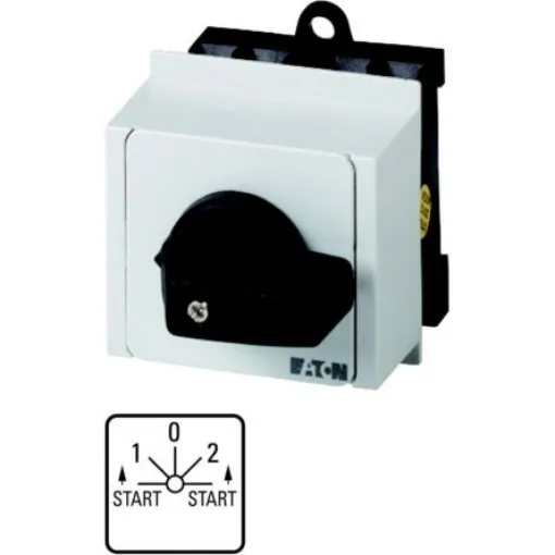 Eaton, 2P 4 Position 45° On-Off Cam Switch, 690V (Volts), 20A, Toggle Actuator - 022249 T0-2-8177/IVS product image