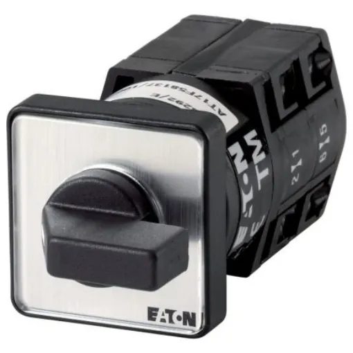 Eaton, 2P 3 Position 60° Changeover Cam Switch, 690V (Volts), 10A, Short Lever Actuator - 027418 TM-2-15432/E product image