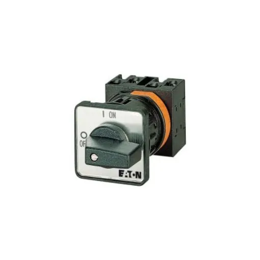 Eaton, 3P 2 Position 90° On-Off Cam Switch, 690V (Volts), 32A, Short Thumb Grip Actuator - 040480 T3-3-15683/EZ product image
