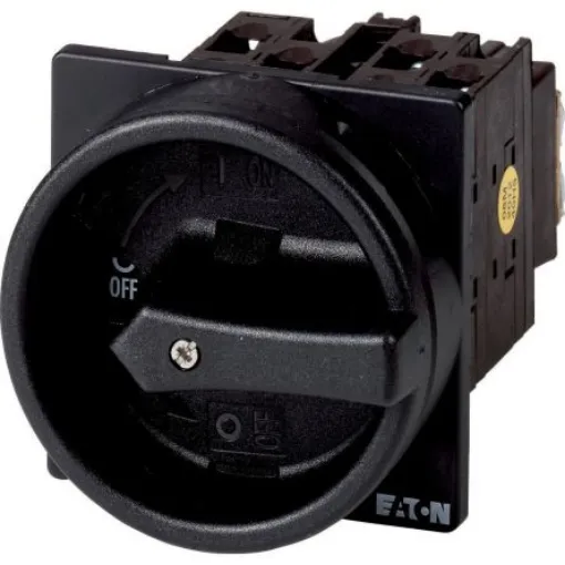 Eaton, 3P + N 90° On-Off Cam Switch, 690V (Volts), 20A, Door Coupling Rotary Drive Actuator - 041248 T0-3-15680/EA/SVB-SW product image