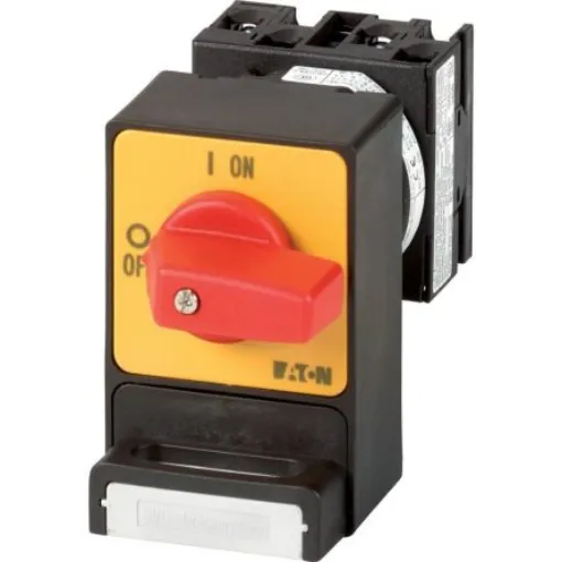Eaton, 3P 2 Position 90° On-Off Cam Switch, 690V (Volts), 20A, Short Thumb Grip Actuator - 044973 T0-2-1/E/SVC(S)-RT product image