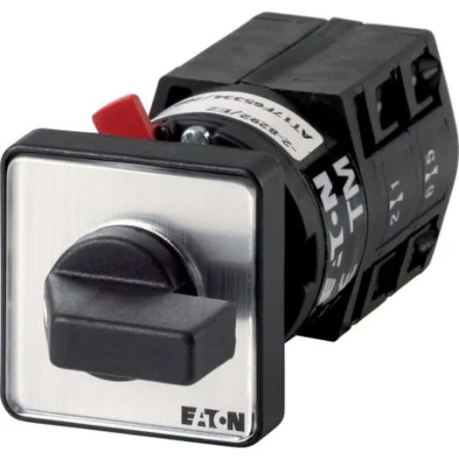 Eaton, 2P 3 Position 30° Changeover Cam Switch, 500V (Volts), 10A, Short Thumb Grip Actuator - 045481 TM-2-8215/EZ product image