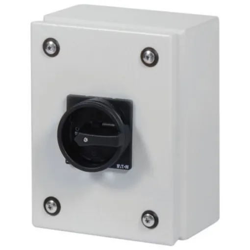 Eaton, 2P 90° On-Off Cam Switch, 690V (Volts), 20A, Door Coupling Rotary Drive Actuator - 197381 T0-1-102/SE1/SVB-SW product image