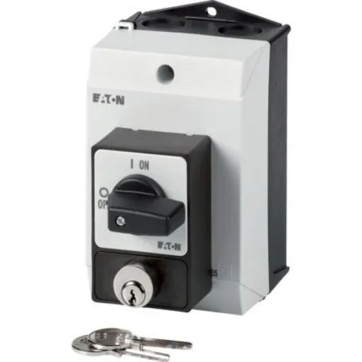 Eaton, 3P 2 Position 90° On-Off Cam Switch, 690V (Volts), 20A, Short Thumb Grip Actuator - 207084 T0-2-1/I1/SVA(S) product image