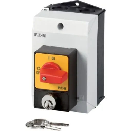 Eaton, 3P 2 Position 90° On-Off Cam Switch, 690V (Volts), 20A, Short Thumb Grip Actuator - 207085 T0-2-1/I1/SVA(S)-RT product image
