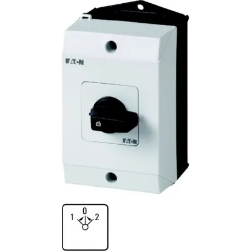 Eaton, 2P 3 Position 45° Changeover Cam Switch, 690V (Volts), 20A, Short Thumb Grip Actuator - 207103 T0-2-8215/I1 product image