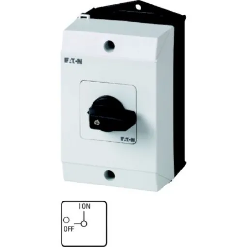 Eaton, 3P 2 Position 90° On-Off Cam Switch, 690V (Volts), 20A, Rotary Actuator - 218963 T0-3-15680/I1 product image