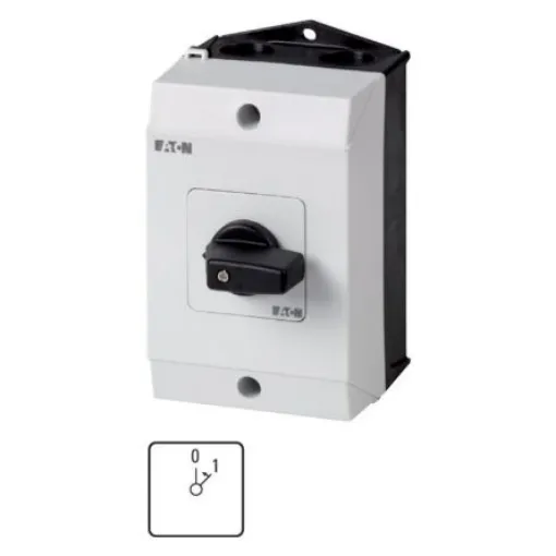 Eaton, 3P 2 Position 45° On-Off Cam Switch, 690V (Volts), 20A, Toggle Actuator - 222618 T0-2-8206/I1 product image