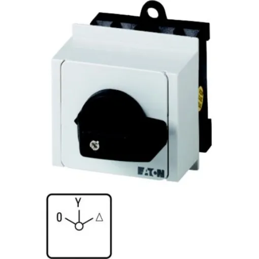 Eaton, 3P 3 Position 60° Star Delta Cam Switch, 690V (Volts), 20A, Toggle Actuator - 064945 T0-4-8410/IVS product image
