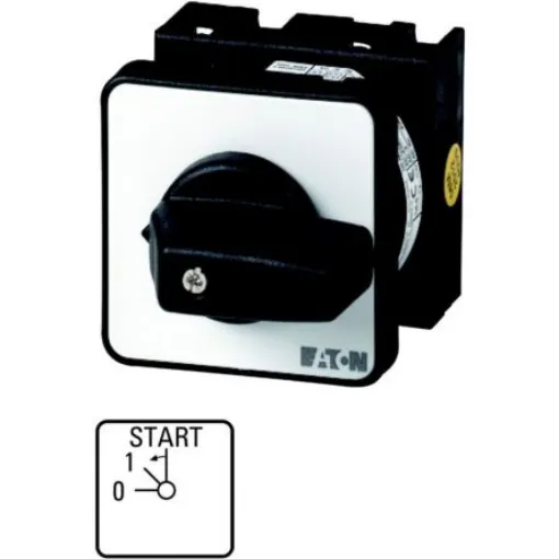 Eaton, 2P 3 Position 45° Motor Control Cam Switch, 690V (Volts), 20A, Toggle Actuator - 064952 T0-2-15121/E product image