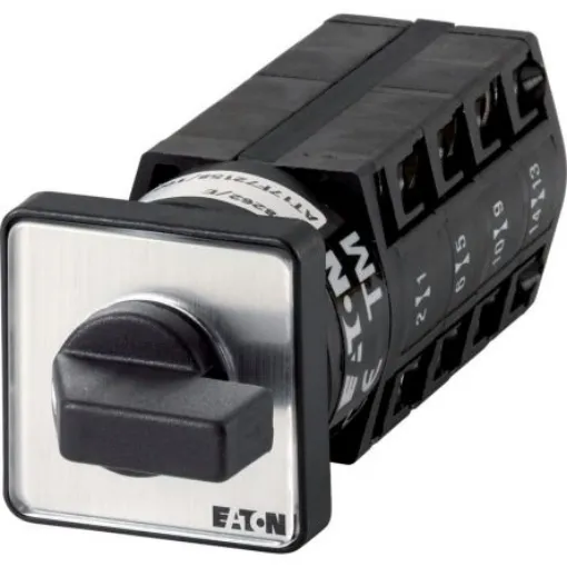 Eaton, 2P 5 Position 30° Multi Step Cam Switch, 500V (Volts), 10A, Toggle Actuator - 074878 TM-4-8262/E product image